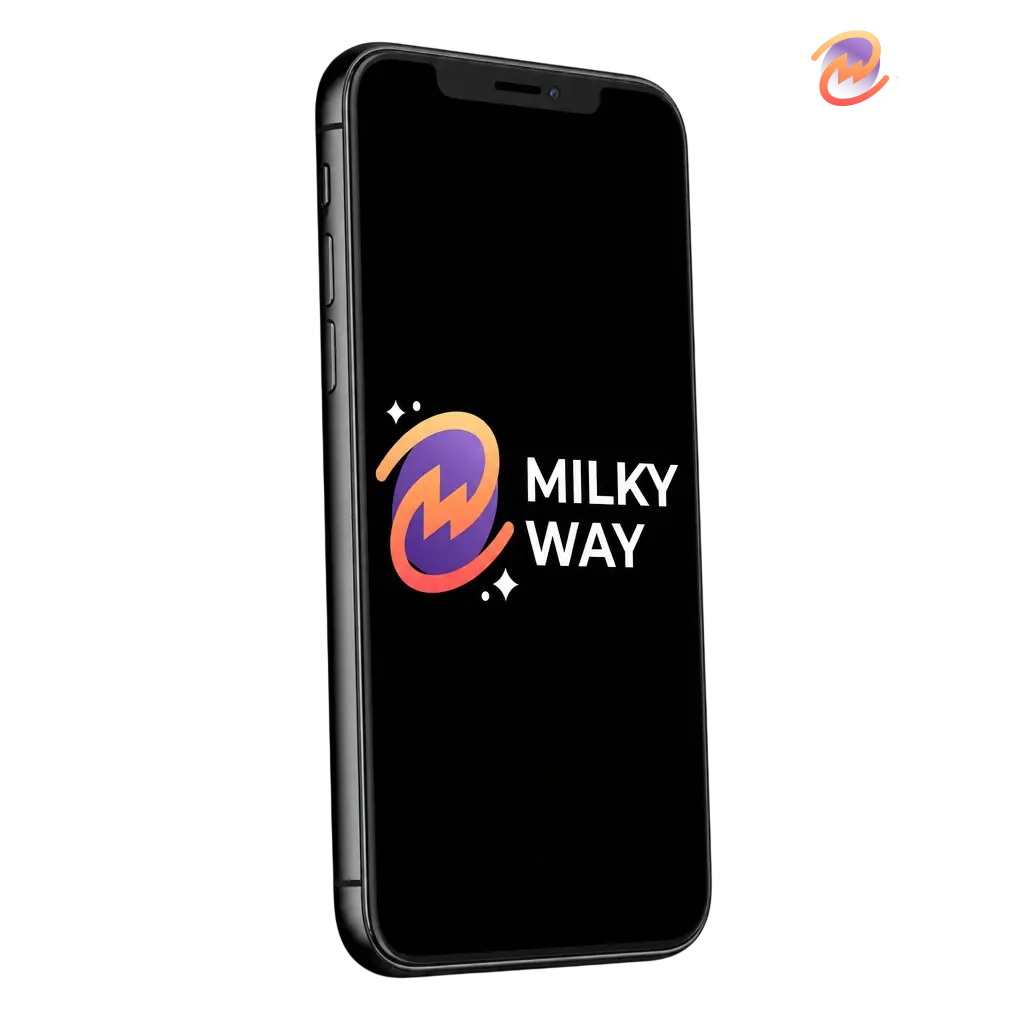 MilkyWay Casino App auf dem Smartphone